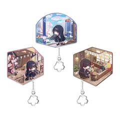 Wuthering Waves Resonator Themed Chibi Chisa Acrylic Fridge Magnet