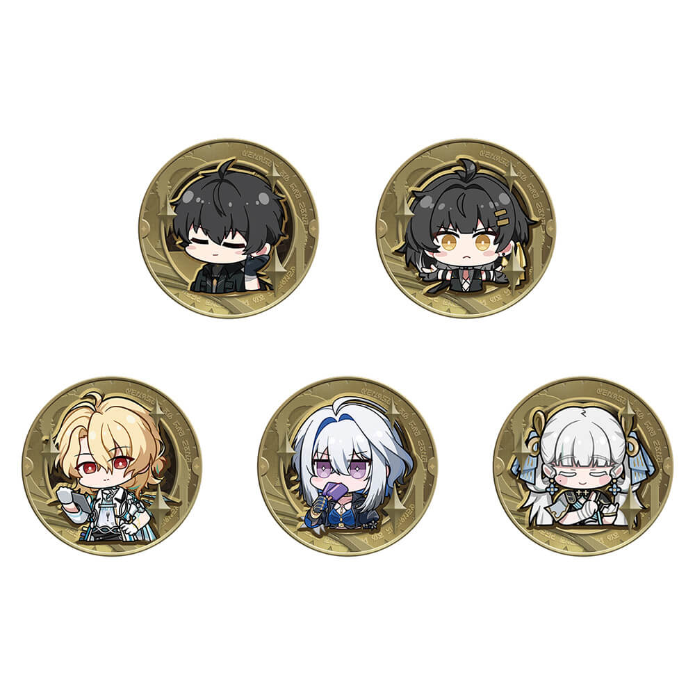 Wuthering Waves Resonator Themed Metal Coin