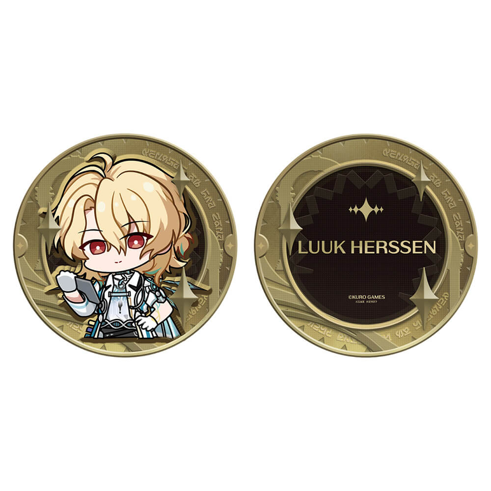 Wuthering Waves Resonator Themed Metal Coin