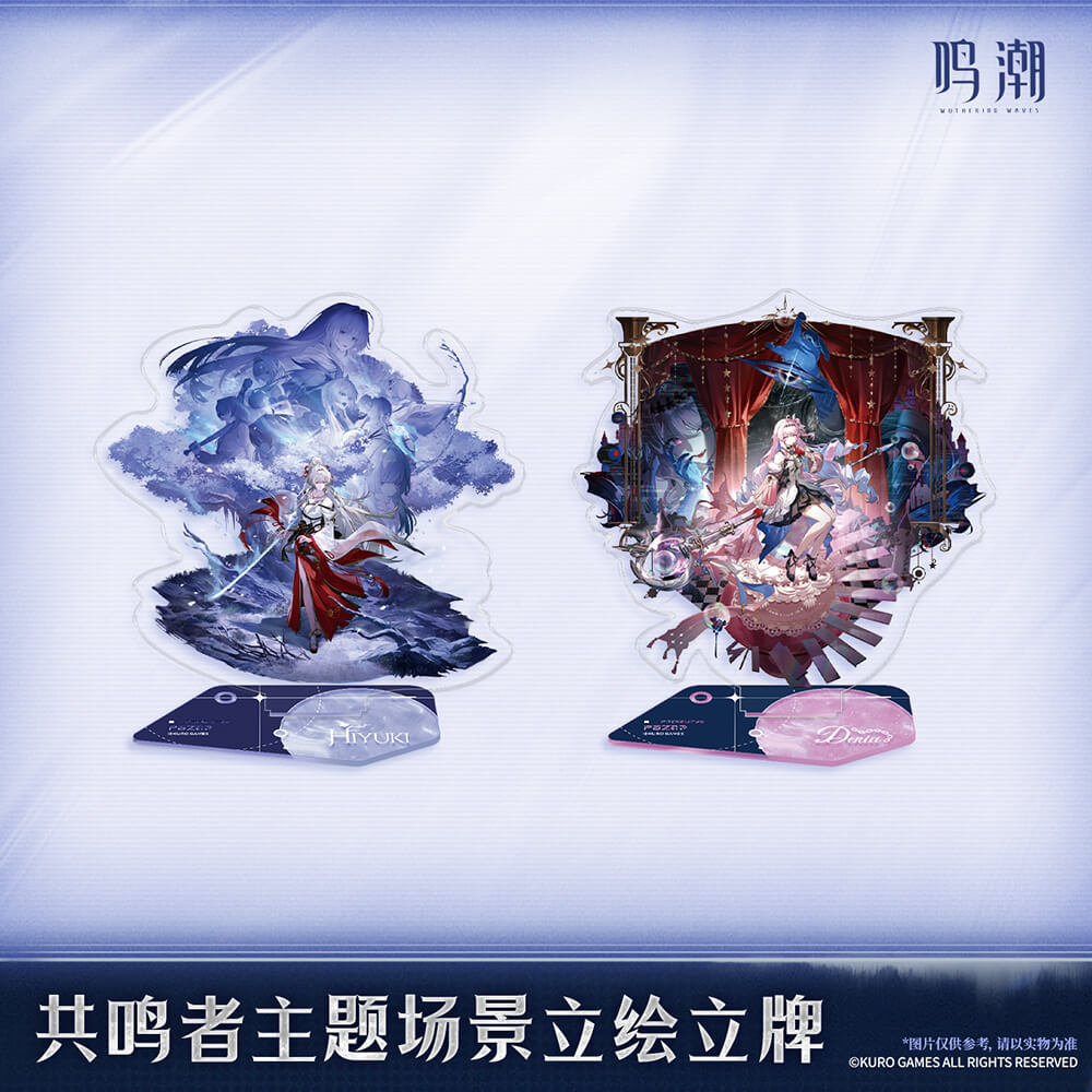 Wuthering Waves Resonator Themed Splash Art Standee