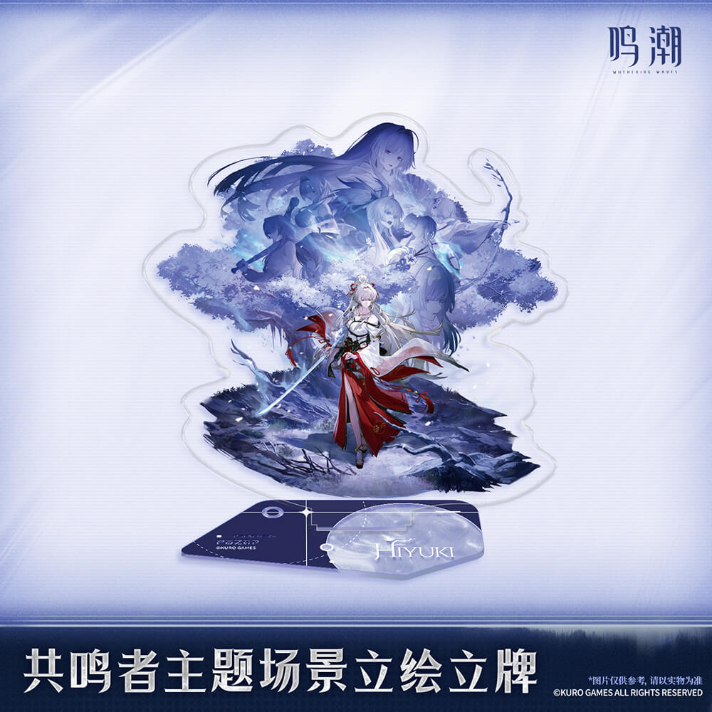 Wuthering Waves Resonator Themed Splash Art Standee