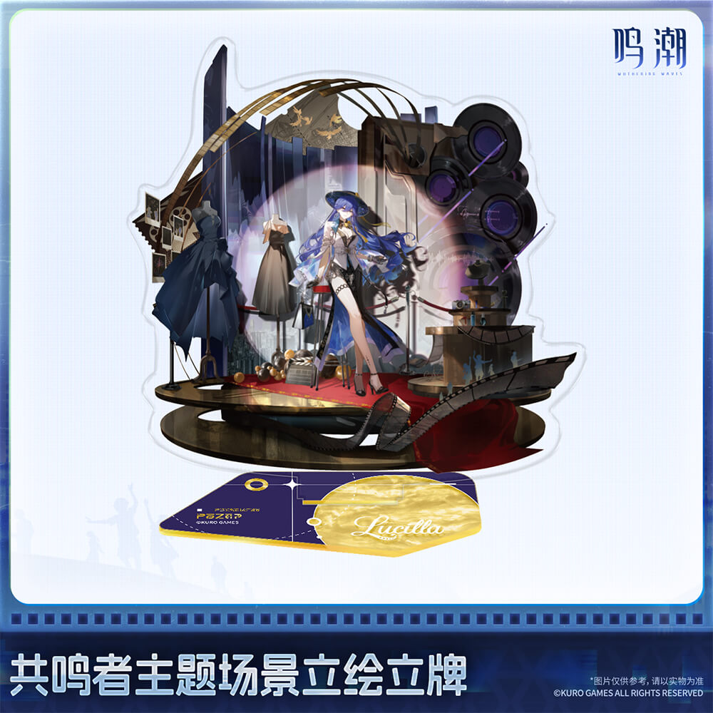 Wuthering Waves Resonator Themed Splash Art Standee