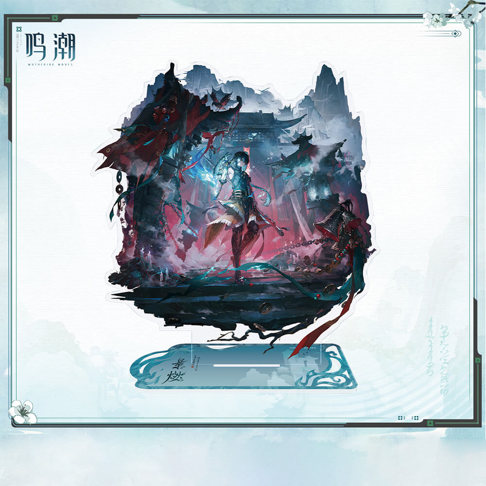 Wuthering Waves Resonator Themed Splash Art Standee