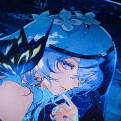 Wuthering Waves Resonator Themed The Shorekeeper RGB Glowing Mouse Pad