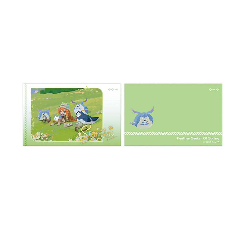 Wuthering Waves Sigrika Feather Seeker of Spring Themed Camera-style Acrylic Charm