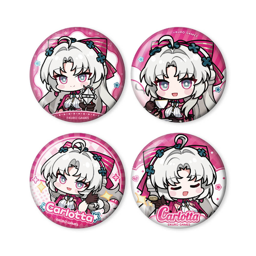 Wuthering Waves Sticker Series Mini Badge Set