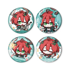 Wuthering Waves Sticker Series Mini Badge Set