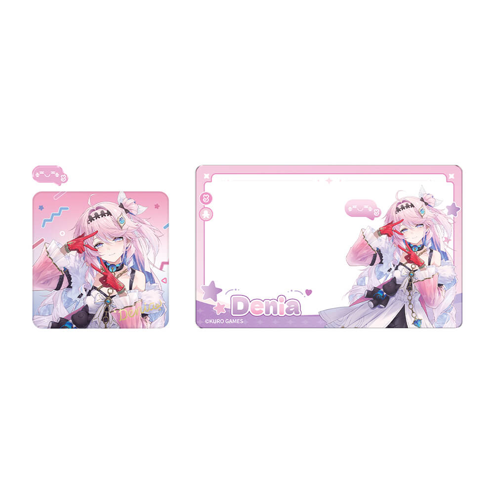 Wuthering Waves Two Yeah Series Badge & Acrylic Clear Card Set