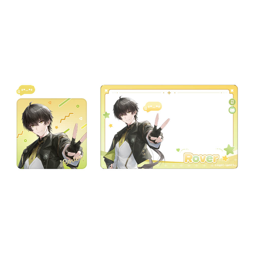 Wuthering Waves Two Yeah Series Badge & Acrylic Clear Card Set