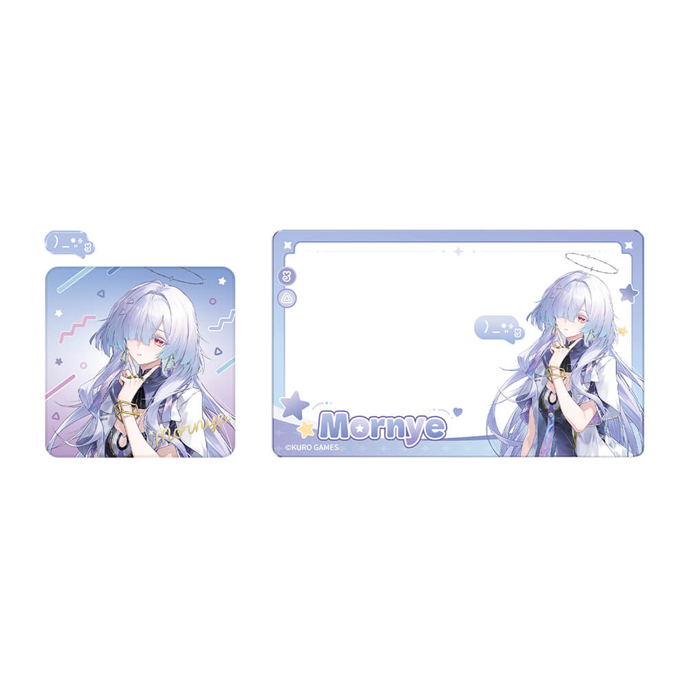 Wuthering Waves Two Yeah Series Badge & Acrylic Clear Card Set