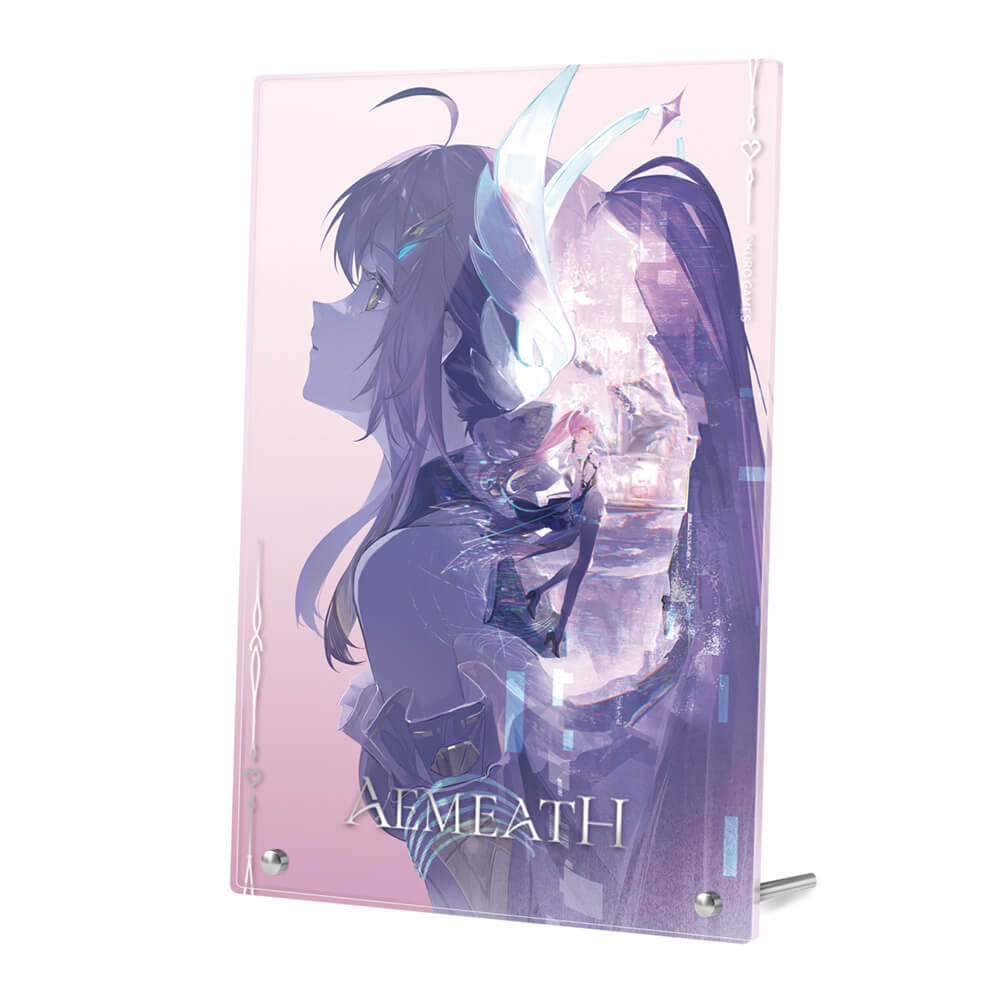 Wuthering Waves You Who Walk in Snow Themed Acrylic Art Panel