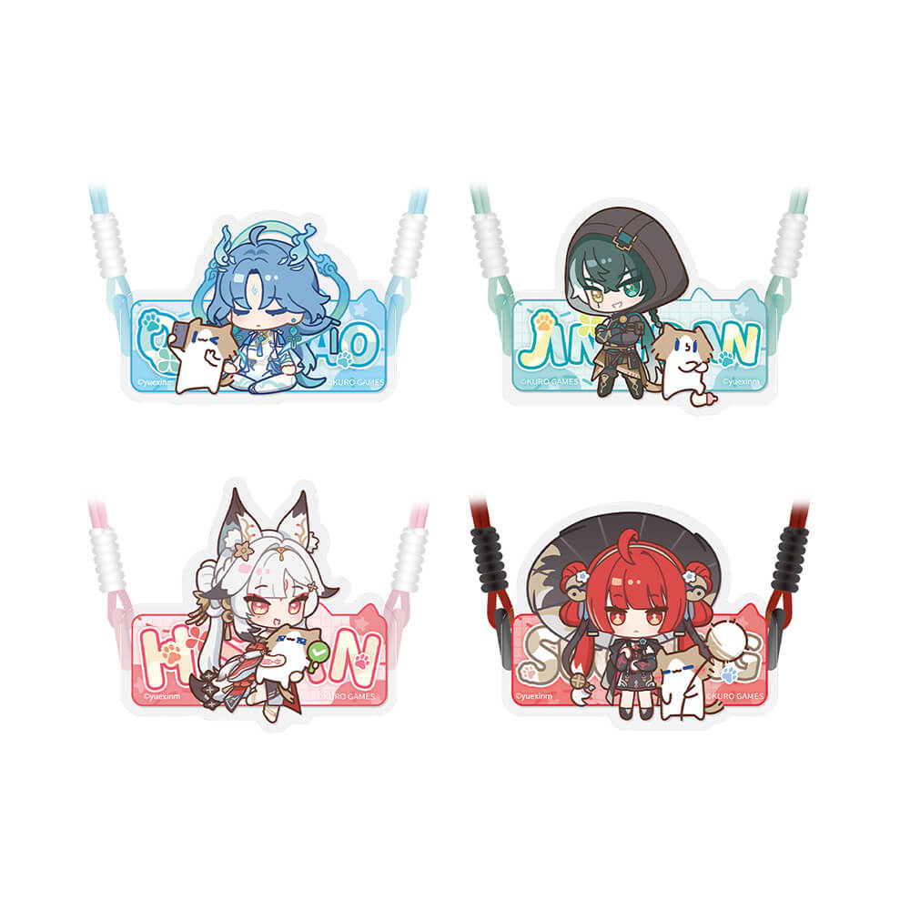 Wuthering Waves × YUE XIN MEOW Daily Resonance Themed Acrylic Phone Grip