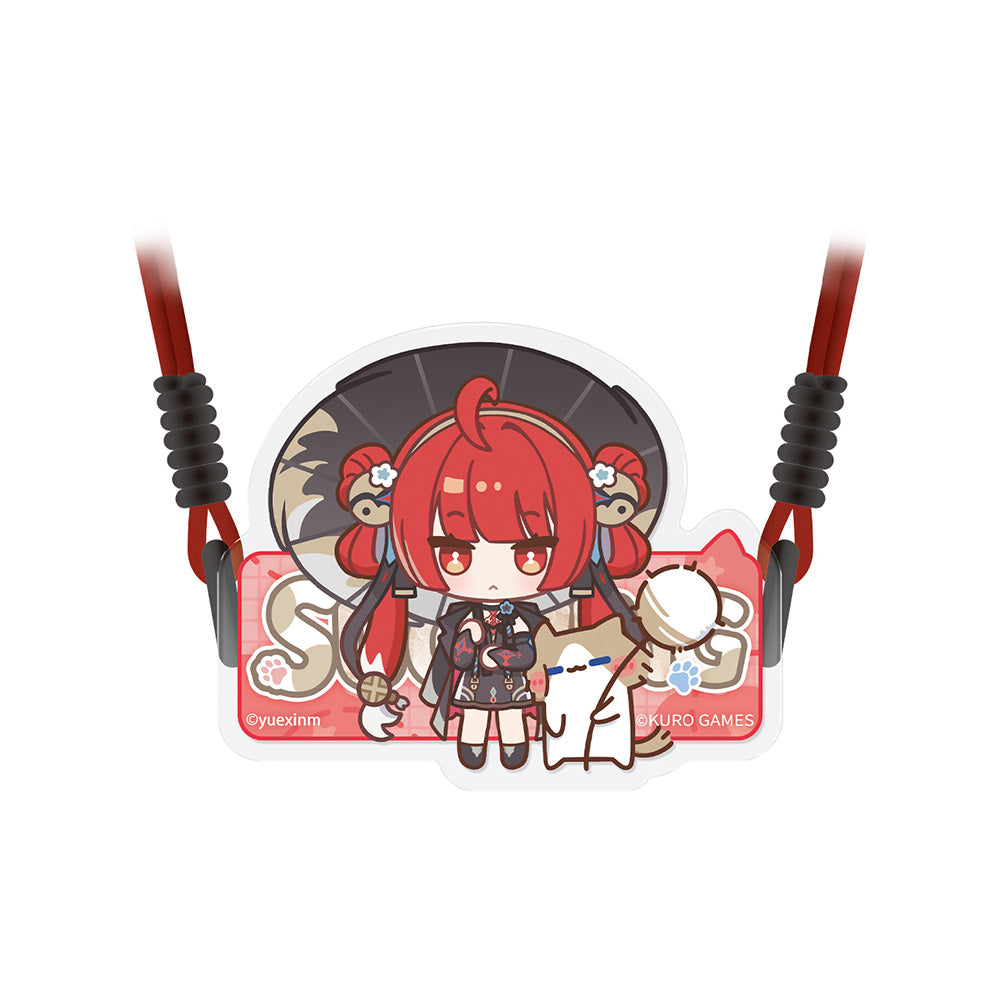Wuthering Waves × YUE XIN MEOW Daily Resonance Themed Acrylic Phone Grip