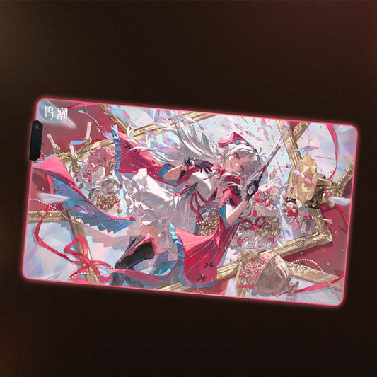 Wuthering Waves Carlotta RGB Glowing Mouse Pad