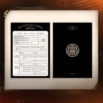 【 Pre order 】Wuthering Waves Zani Clipboard Set