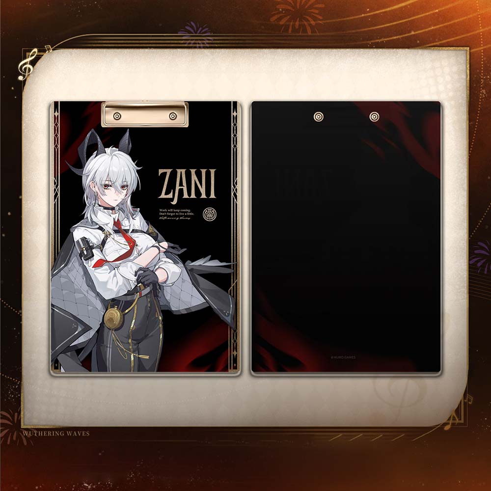 【 Pre order 】Wuthering Waves Zani Clipboard Set