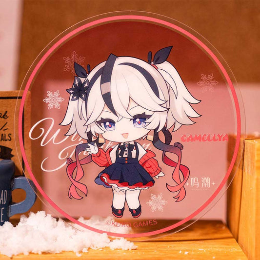 Wuthering Waves Winter Invitation Series Q Version Acrylic Coaster