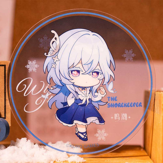 Wuthering Waves Winter Invitation Series Q Version Acrylic Coaster