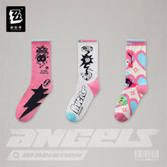 Zenless Zone Zero 3Z STUDIO Angels of Delusion Socks-3Styles