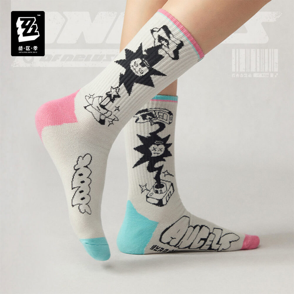 Zenless Zone Zero 3Z STUDIO Angels of Delusion Socks-3Styles