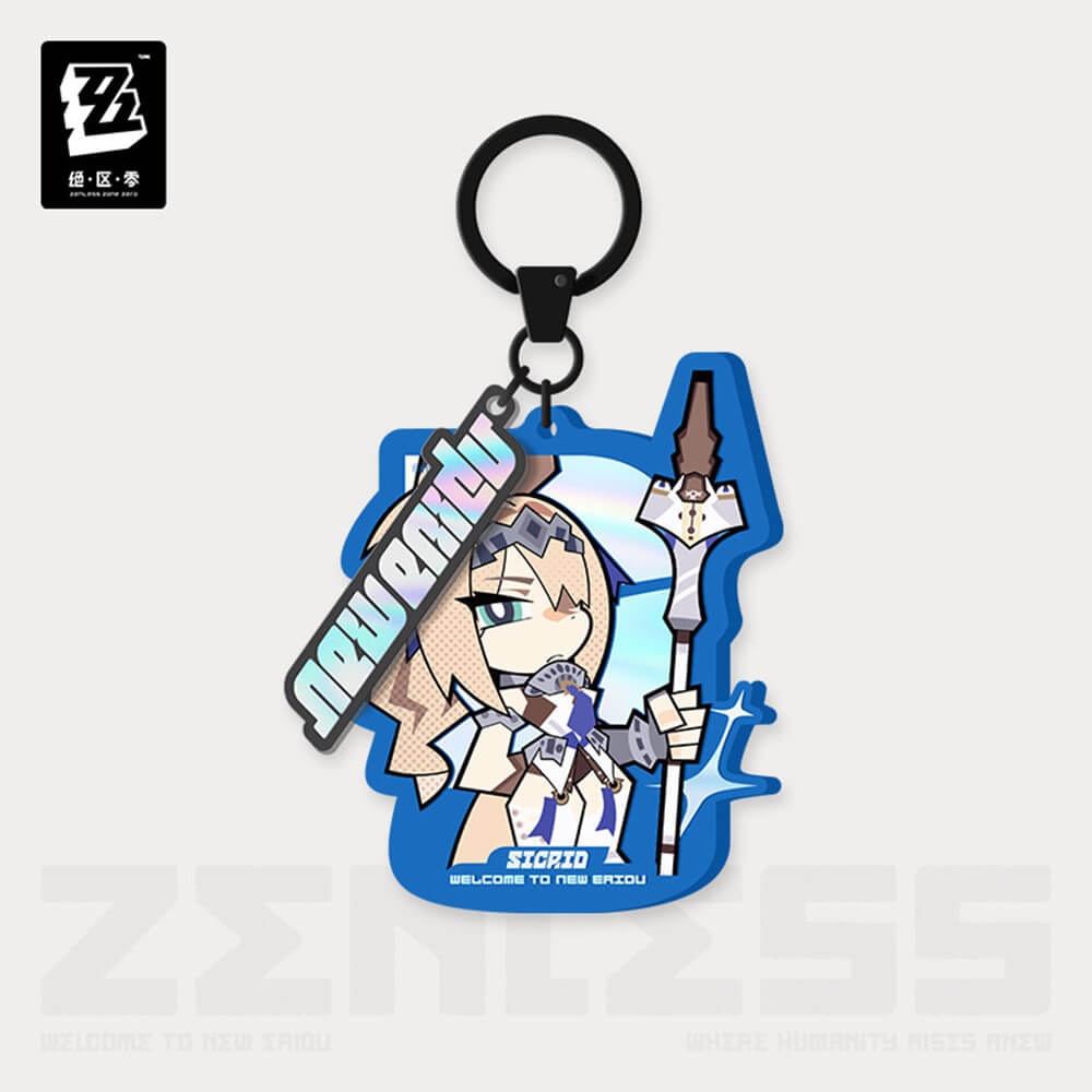 Zenless Zone Zero Airspace Patrol Department Q Version Acrylic Pendant