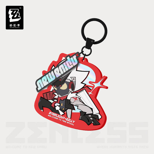 Zenless Zone Zero Cunning Hares Q Version Acrylic Pendant