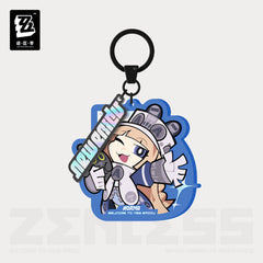 Zenless Zone Zero External Strategy Department Q Version Acrylic Pendant