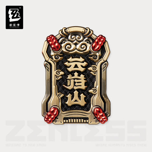 Zenless Zone Zero Faction Series Metal Badge