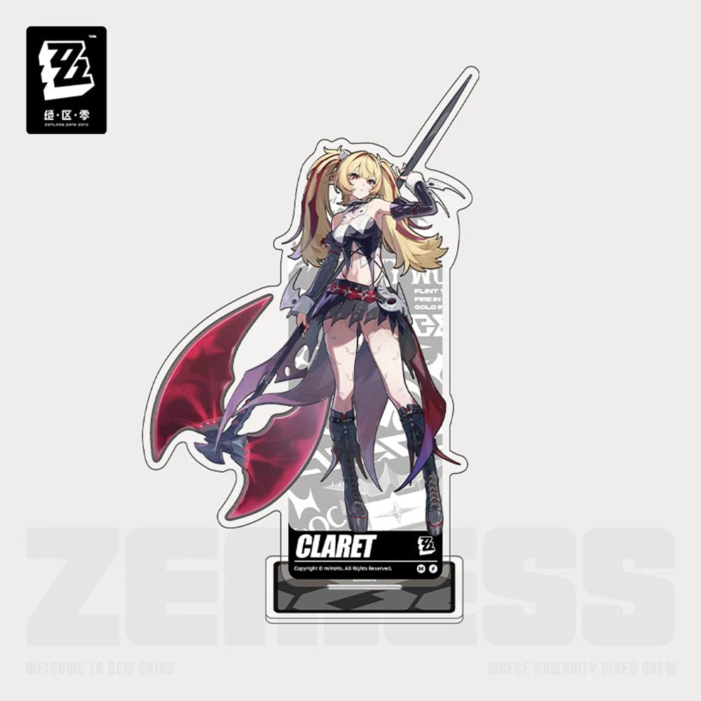Zenless Zone Zero Flint Workshop Character Acrylic Stand
