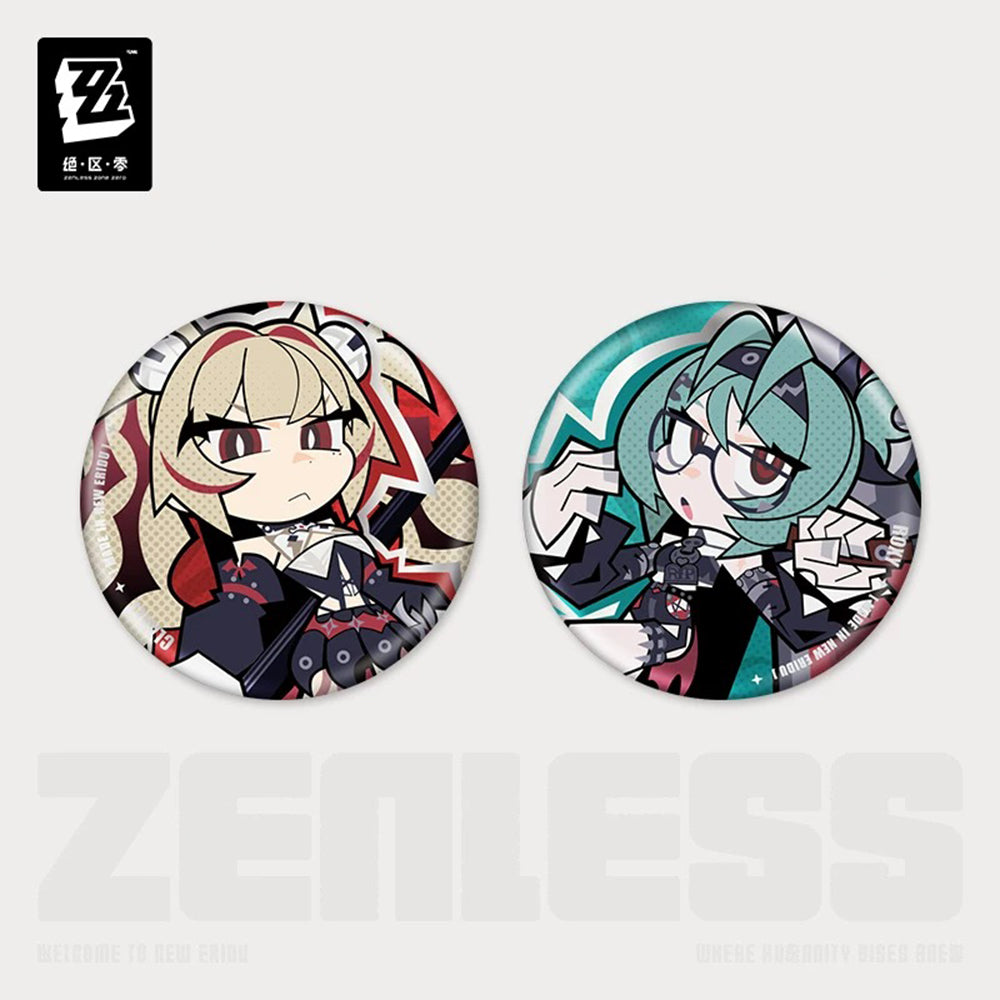Zenless Zone Zero Flint Workshop Q Version Badge