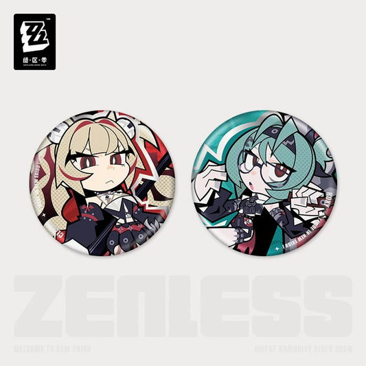 Zenless Zone Zero Flint Workshop Q Version Badge