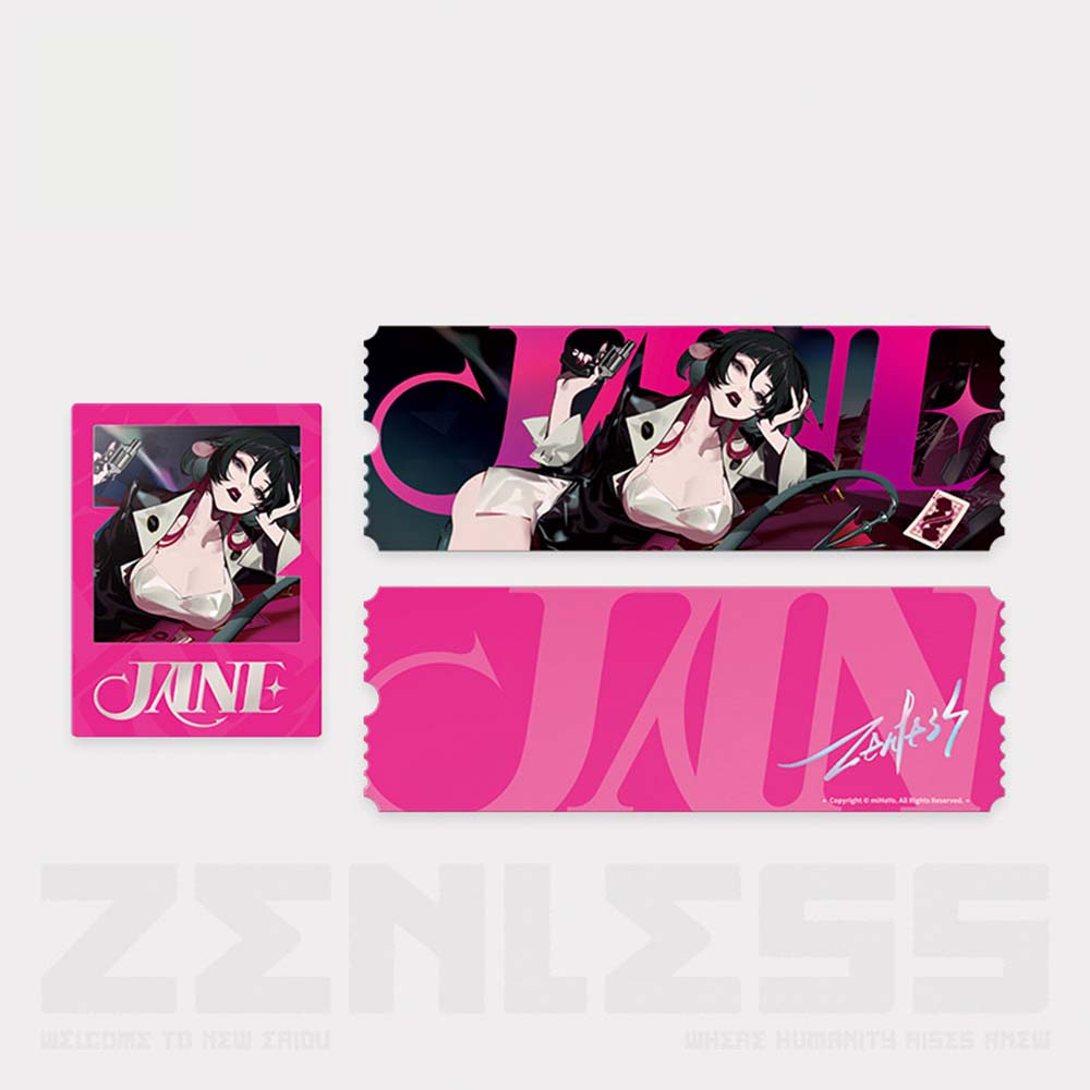 【 Pre order 】Zenless Zone Zero Jane Doe Agent Story Merch Set