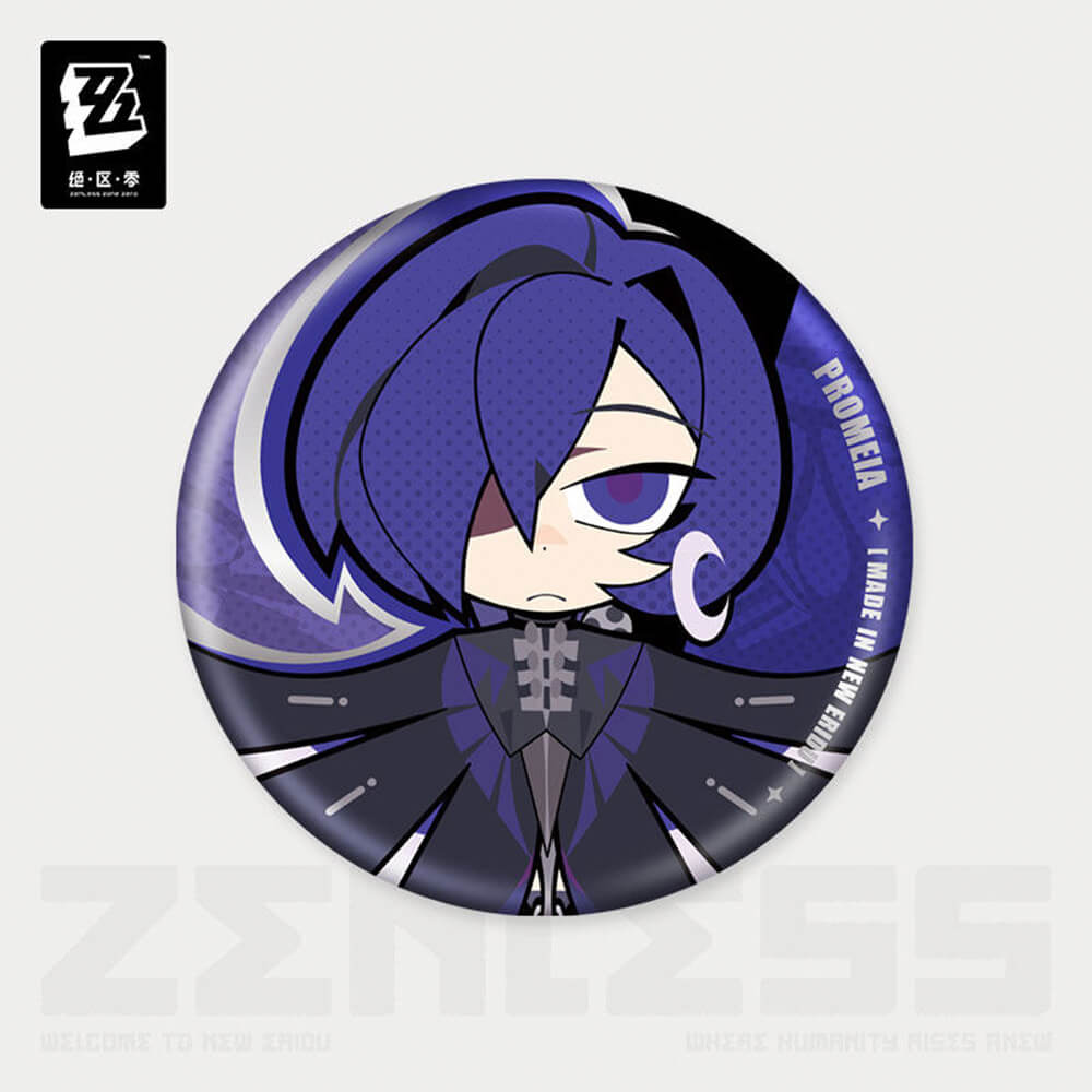 Zenless Zone Zero Krampus Compliance Authority Q Version Badge