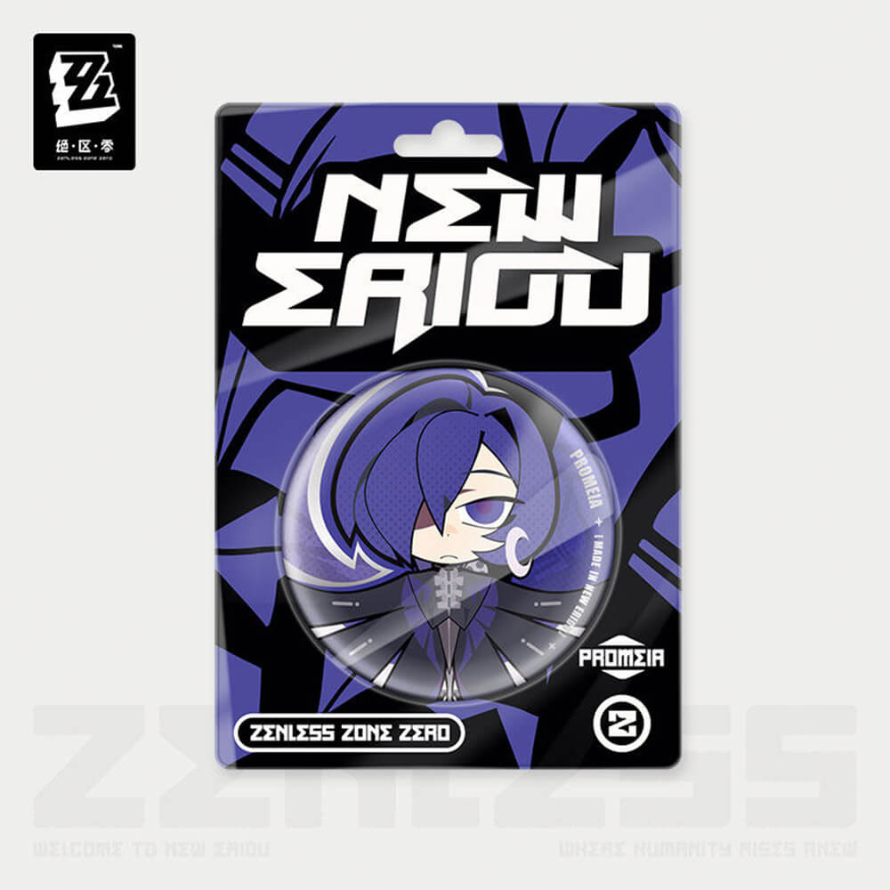 Zenless Zone Zero Krampus Compliance Authority Q Version Badge