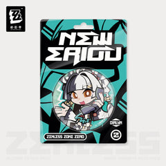 Zenless Zone Zero Krampus Compliance Authority Q Version Badge