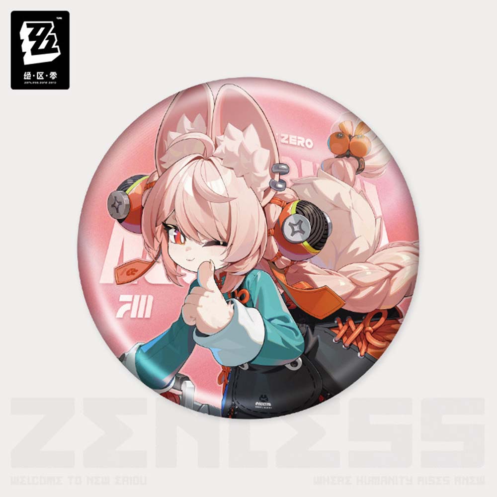 Zenless Zone Zero Krampus Compliance Authority Series Badge