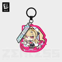 Zenless Zone Zero Metropolitan Order Division Q Version Acrylic Pendant