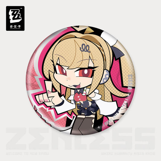 Zenless Zone Zero Metropolitan Order Division Q Version Badge