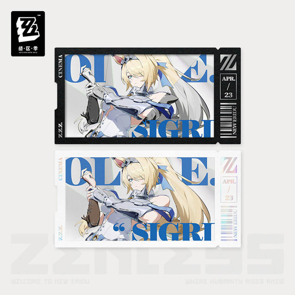 Zenless Zone Zero Mindscape Cinema Series Airspace Patrol Department Card Set