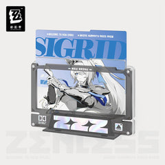 Zenless Zone Zero Mindscape Cinema Series Airspace Patrol Department Framed Acrylic Standee Set