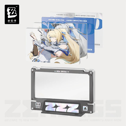 Zenless Zone Zero Mindscape Cinema Series Airspace Patrol Department Framed Acrylic Standee Set