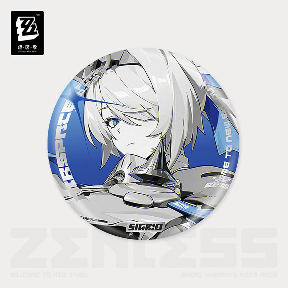 Zenless Zone Zero Mindscape Cinema Series Airspace Patrol Department Reflective Badge