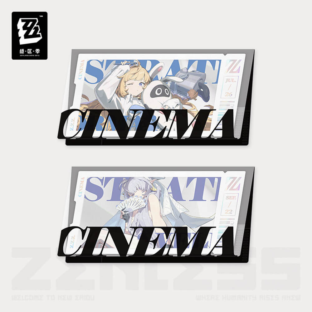 Zenless Zone Zero Mindscape Cinema Series External Strategy Department Card Set