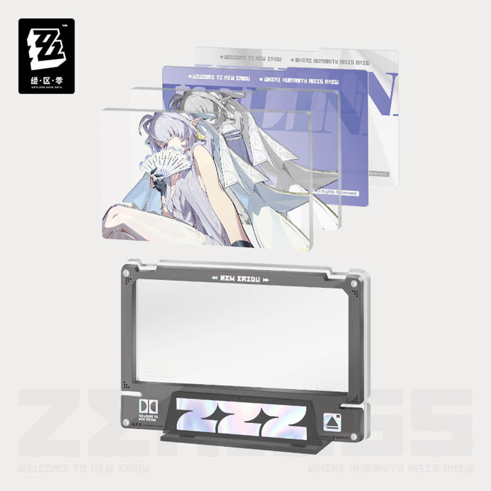 Zenless Zone Zero Mindscape Cinema Series External Strategy Department Framed Acrylic Standee Set