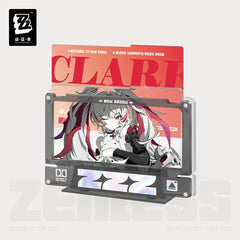Zenless Zone Zero Mindscape Cinema Series Flint Workshop Framed Acrylic Standee Set