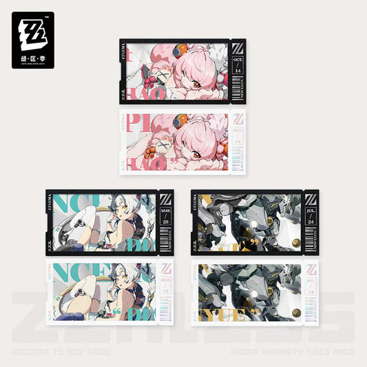 Zenless Zone Zero Mindscape Cinema Series Krampus Compliance Authority Card Set