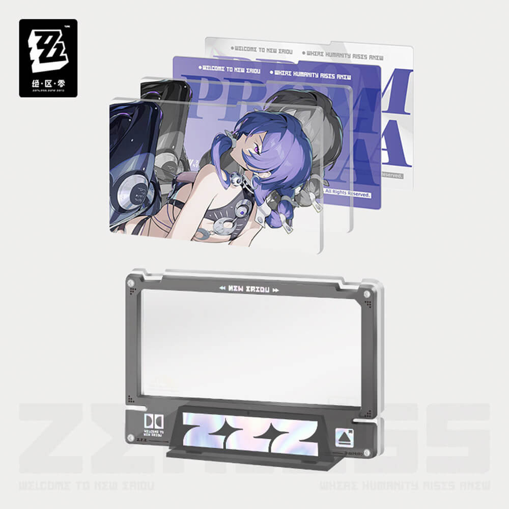 Zenless Zone Zero Mindscape Cinema Series Krampus Compliance Authority Framed Acrylic Standee Set