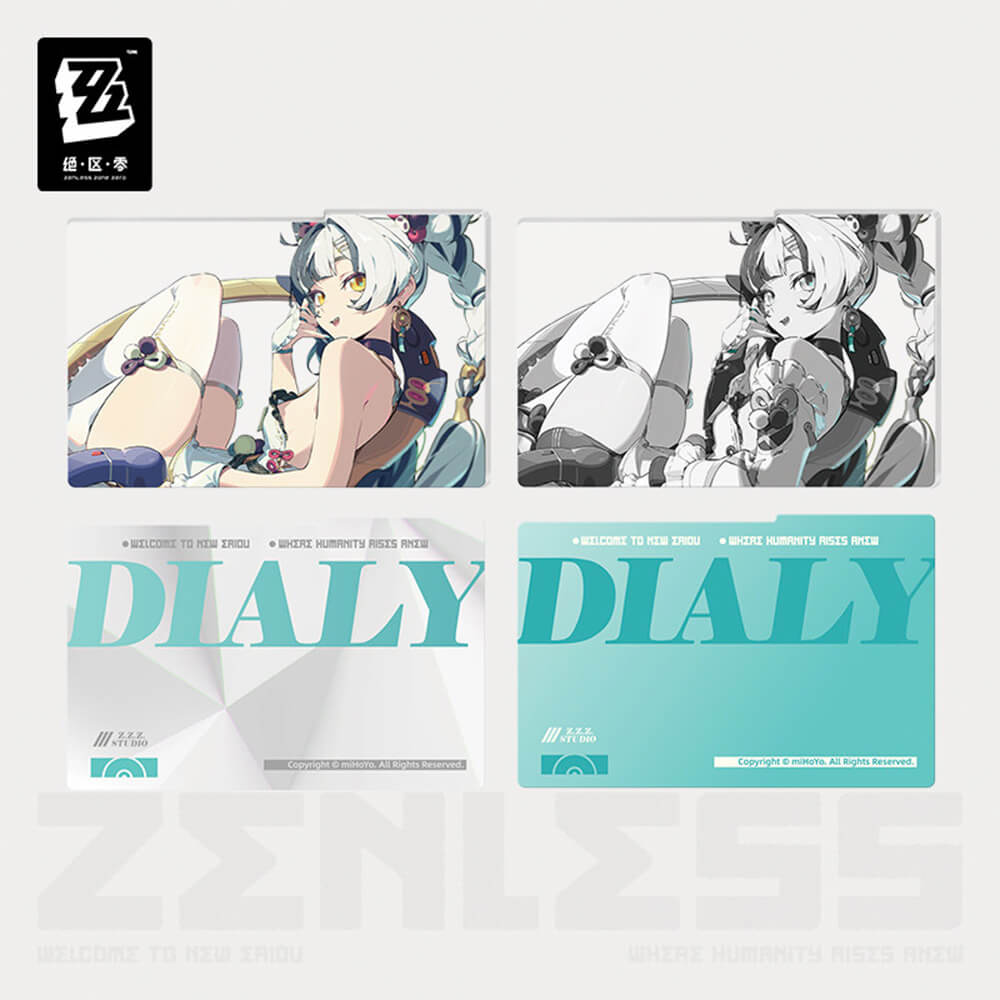 Zenless Zone Zero Mindscape Cinema Series Krampus Compliance Authority Framed Acrylic Standee Set