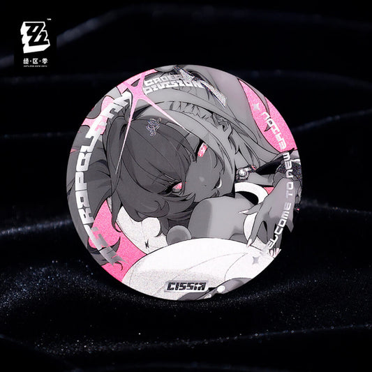 Zenless Zone Zero Mindscape Cinema Series Metropolitan Order Division Reflective Badge