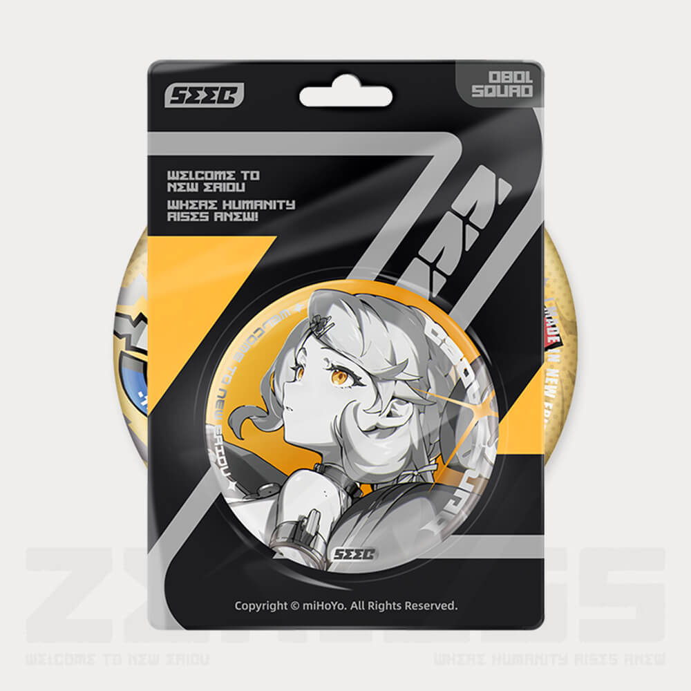 Zenless Zone Zero Mindscape Cinema Series Obol Squad Reflective Badge